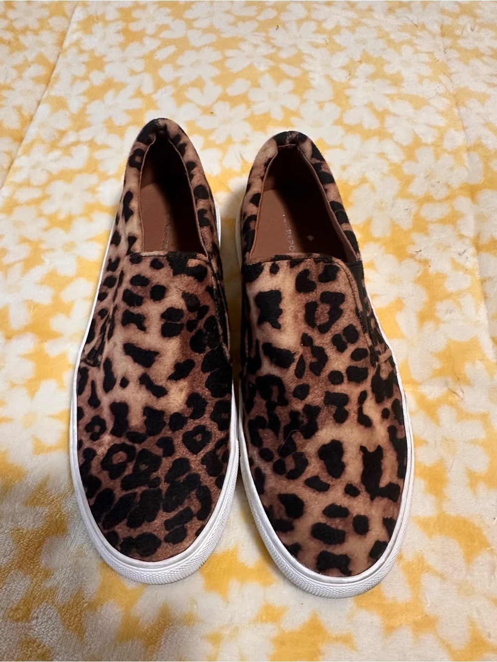 Report Leopard-Print Slip-On Sneakers - Tan & Black